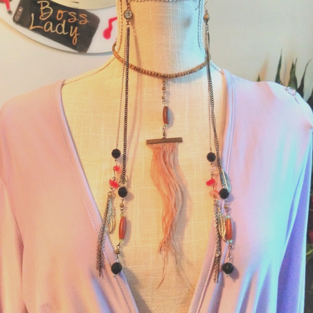 Xtra long earrings